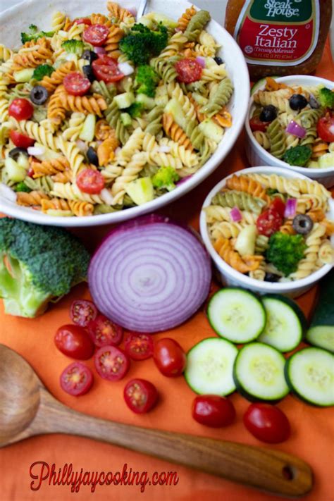 Packed with pasta, crisp veggies, fresh mozzarella, black olives and salami. The Best Ever Italian Dressing Pasta Salad Recipe - Philly ...