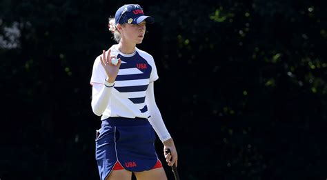Nelly Korda Nearly Shoots 59 Builds 4 Shot Olympic Lead PGA TOUR