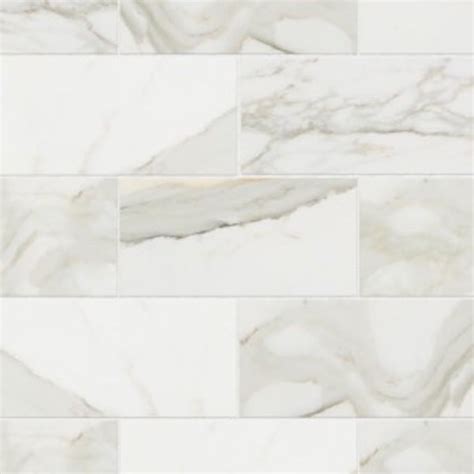 Calacatta Gold Marble 3x6 Subway Tile Polished And Honed