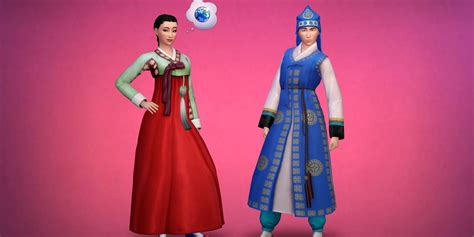 Sims 4 Adds Traditional Korean Clothing With Latest Delivery Express