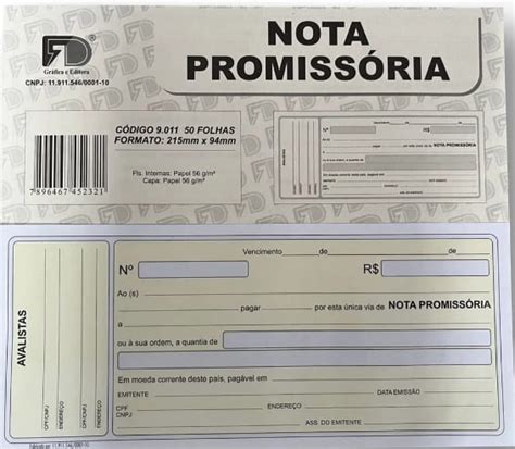 Nota Promiss Ria Entenda O Que Como Funciona E Modelos Pague Direto