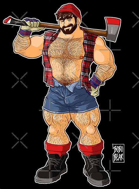 Adam Likes Lumberjacks By Bobobear Redbubble