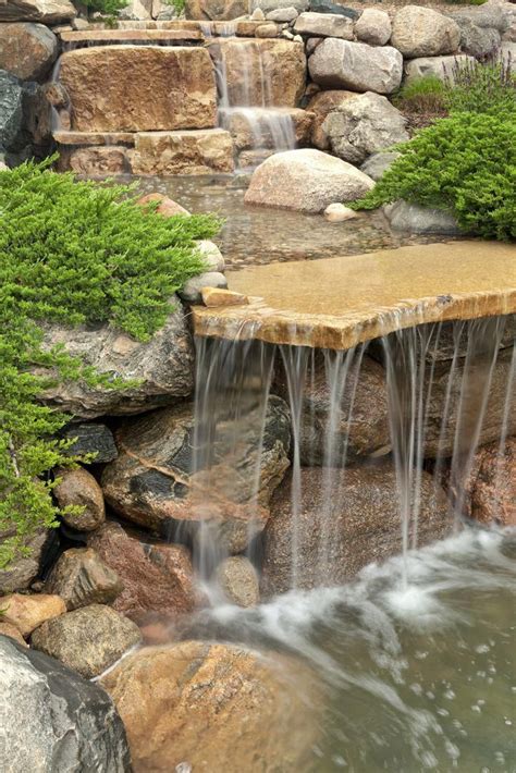 Best Garden Pond Building Practices Waterfalls Backyard Ponds Backyard Waterfall Landscaping