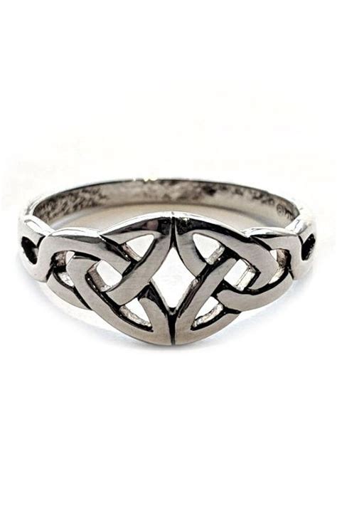 Double Trinity Knot Ring Shopperboard