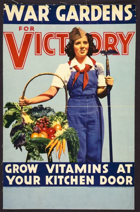 Growing a victory garden was a patriotic duty. 12 Fantastic Victory Garden Posters - Modern Farmer