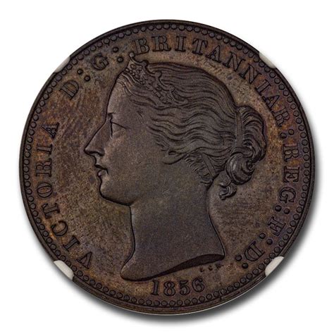 Buy 1856 Canada Nova Scotia Bronzed Copper Penny Sp 64 Brown Ngc