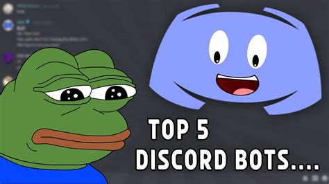Top 5 Best Discord Bots You Need In Your Discord Server Youtube