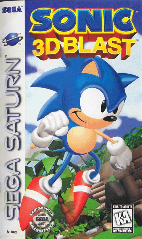 Sonic 3d Blast Sega Saturn Game