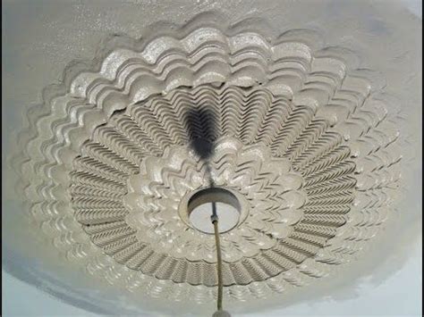 The ultimate hand texture for ceilings for hiding ability and easy to apply would be skip trowel texture. Texturing Combs Make Beautiful Ceiling Centre Medallions ...