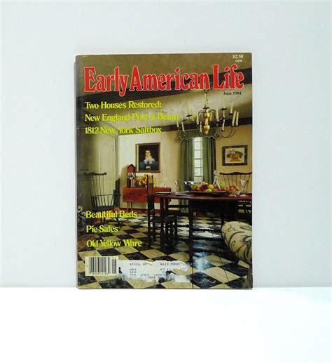 Early American Life Magazine Christmas 1983 December 1984 Etsy