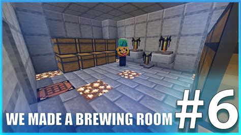 We Made A Brewing Room In Minecraft 6 Silentspecialists Youtube