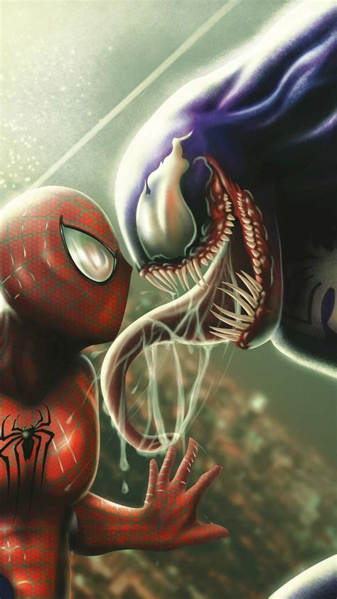1080x1920 1080x1920 Spiderman Venom Hd Artist Artwork