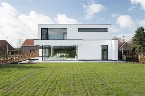 Woning V V Holsbeek Concrete House Architectuur Huis Moderne