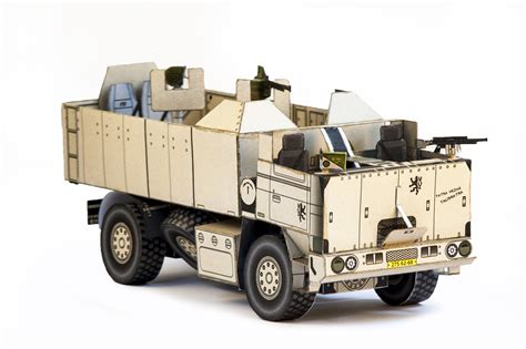 Military Vehicles Paper Models 143 Scale Rawen