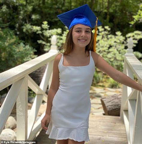 Kyle Richards Celebrates Daughter Portia Graduating From Sixth Grade