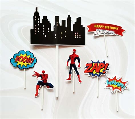 Jual Satu Set Cake Topper Toper Hiasan Kue Ulang Tahun Karakter