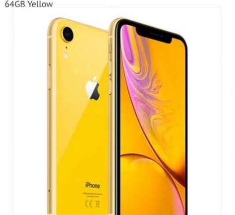 Apple Iphone Xr 64 Gb Yellow Festimaru Мониторинг объявлений