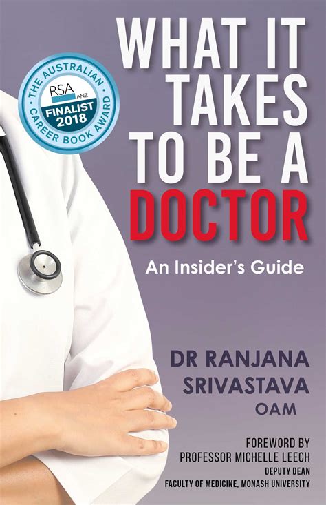 What It Takes To Be A Doctor Book By Ranjana Srivastava Official