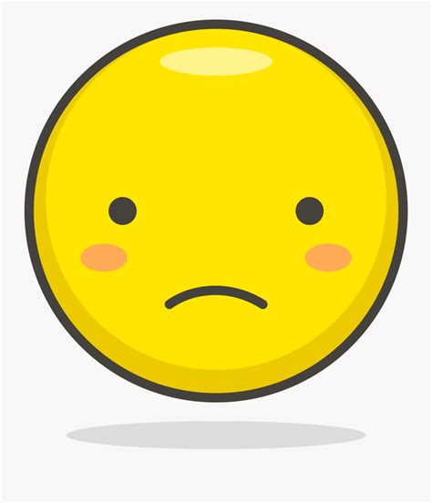 Frowny Face Png Speechless Emoji Free Transparent Clipart Clipartkey