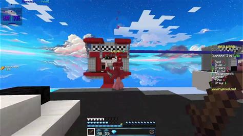 Playing Bedwars With Bedless Noob Skin Youtube