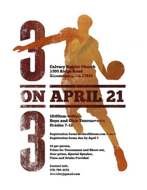 Basketball Tournament Poster On Inspirationde