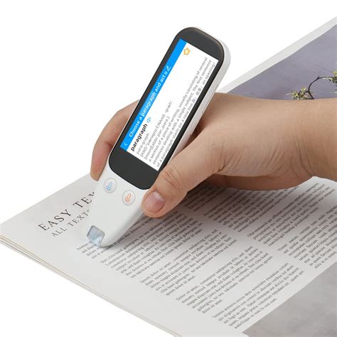 Portable Scan Translation Pen Exam Reader Voice Language Translator