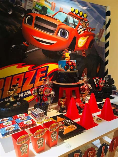 Blaze Monster Truck Birthday Party Ideas