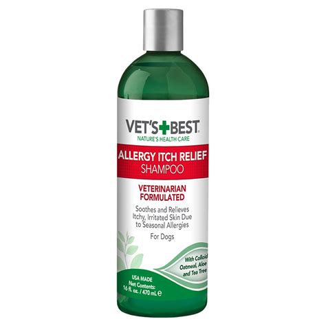 Allergy Itch Relief Shampoo For Dogs Vets Best