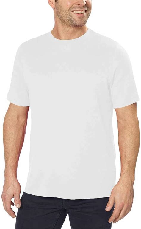 Kirkland Signature Mens Pima Cotton T Shirt Xxl White