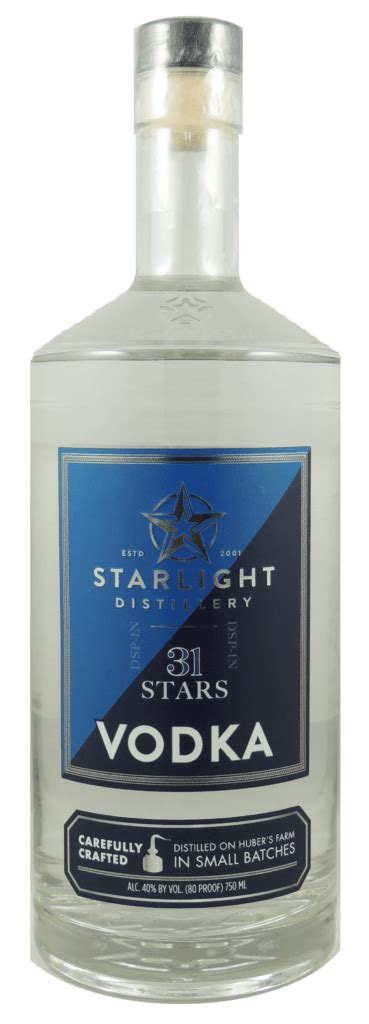 Review Starlight 31 Stars Vodka Best Tasting Spirits Best Tasting