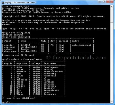 Mysql> select column_name, constraint_name, referenced_column_name, referenced_table_name −> from information_schema.key_column_usage −> where table_name = 'constraintdemo'; Servlet JNDI DataSource in Tomcat » the Open Tutorials