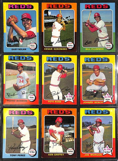 Lot Detail 1975 Topps Baseball Complete Set Of 660 Cards