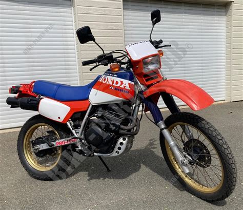 Honda Xl600r Paris Dakar 1984 N°59 Classic Red