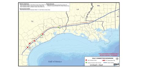 Transco Applies For Gulf Connector Expansion Project Gas Compression