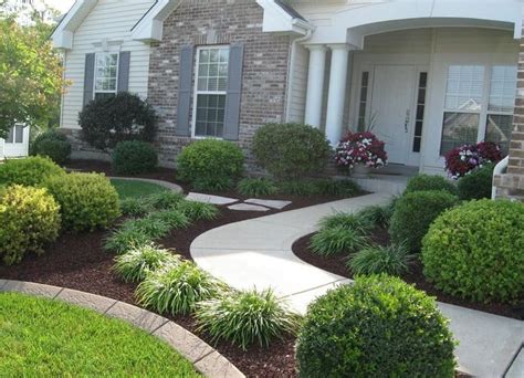 A front yard without characters and grass will create an uninviting walkway for your visitors. Landscaping Ideas Front Yard