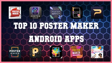 Top 10 Poster Maker Android App Review Youtube