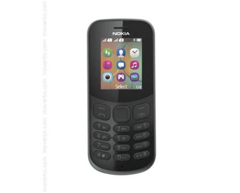 nokia 130 2017 dual sim preto 6438409606068 movertix loja de telemóveis