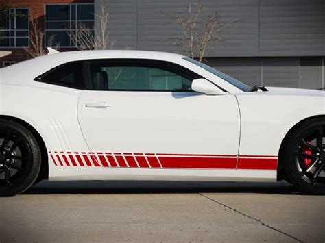 Side Sport Stripe Kit Sticker Decal Graphic Compatible With Chevrolet