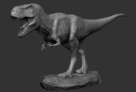 Jurassic Park Jurassic World Tyrannosaurus Rex 3d Print Model 3d Print Model