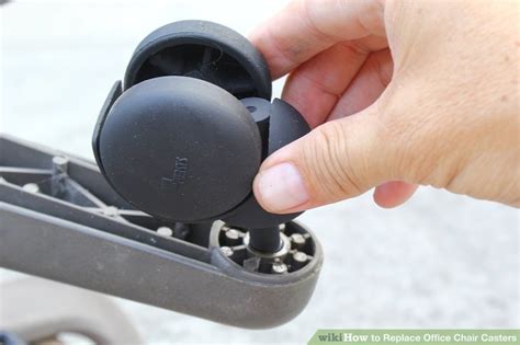 The wrong wheels can dent, scratch and nick tile, wood and linoleum before you buy a new set of chair casters, you have to measure your chair stem. How to Replace Office Chair Casters: 15 Steps (with Pictures)