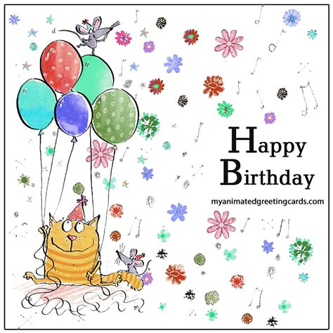 Discover and share the best gifs on tenor. Free gif. Christmas cards | Happy Birthday - My Animated Greeting Cards | Animated birthday ...