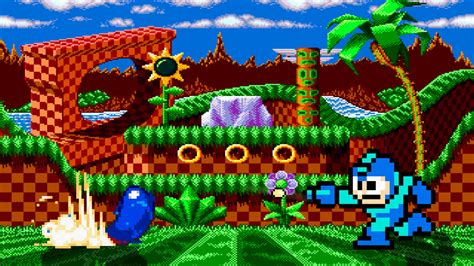 Sonic Vs Mega Man By Dadoodler25 On Deviantart