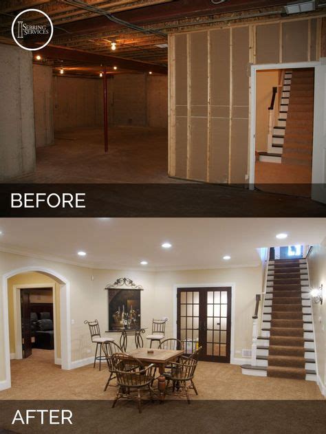 Whether you've already roughed out the space and just need a few design ideas, or you're ready to undertake a complete overhaul to double your family's living space, it can feel like a big (and often overwhelming task). Steve & Elaine's Basement Before & After Pictures ...