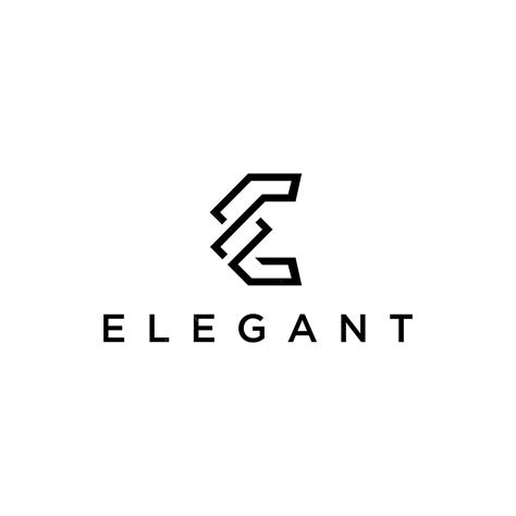 E Logo Design Vector Design Images E For Unique Simple Elegant Logo