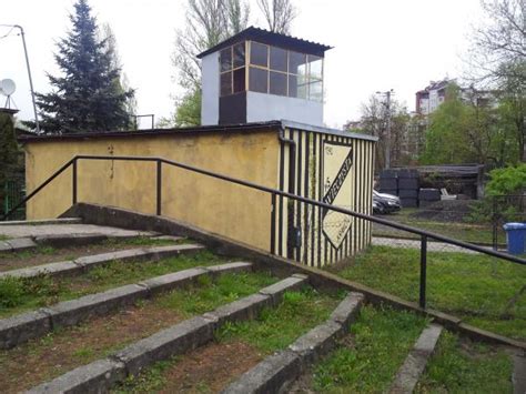 Pętla tramwajowa na wieczystej powstała w 1964 r. Stadion Wieczysta - Stadion in Kraków