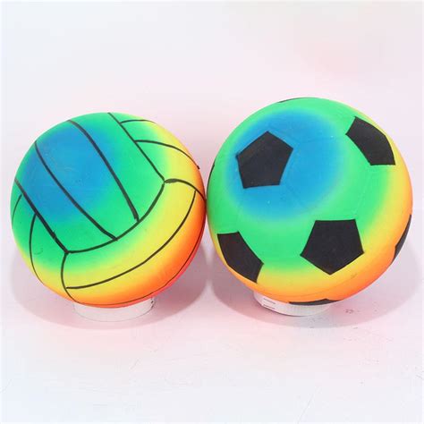 Pvc Football Kids Soccer Soft Inflatable Ball Indoor Outdoor Beach