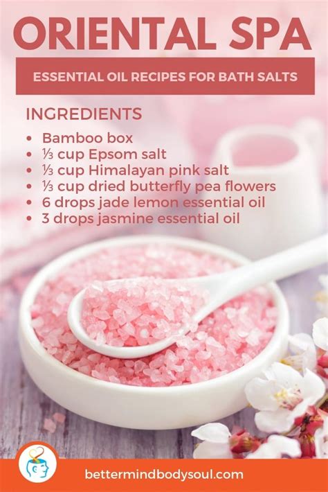 Bath Salts Are A Nice Addition To Any Soak You Can Create Your Own