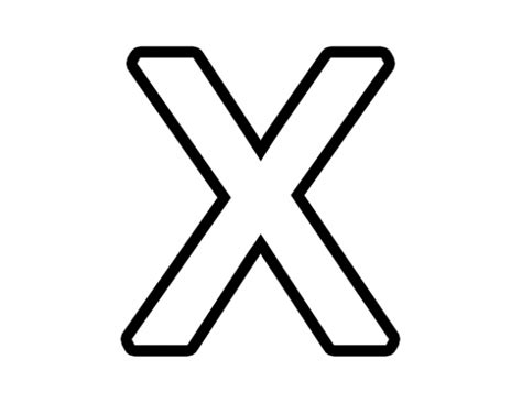 Free Letter X Clipart Black And White Download Free Letter X Clipart