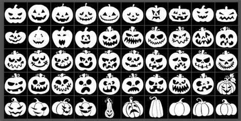 Pumpkin Shapes 50 Spooky Jack O Lanterns For Halloween