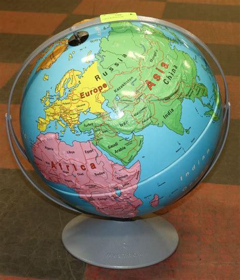 Large World Globe